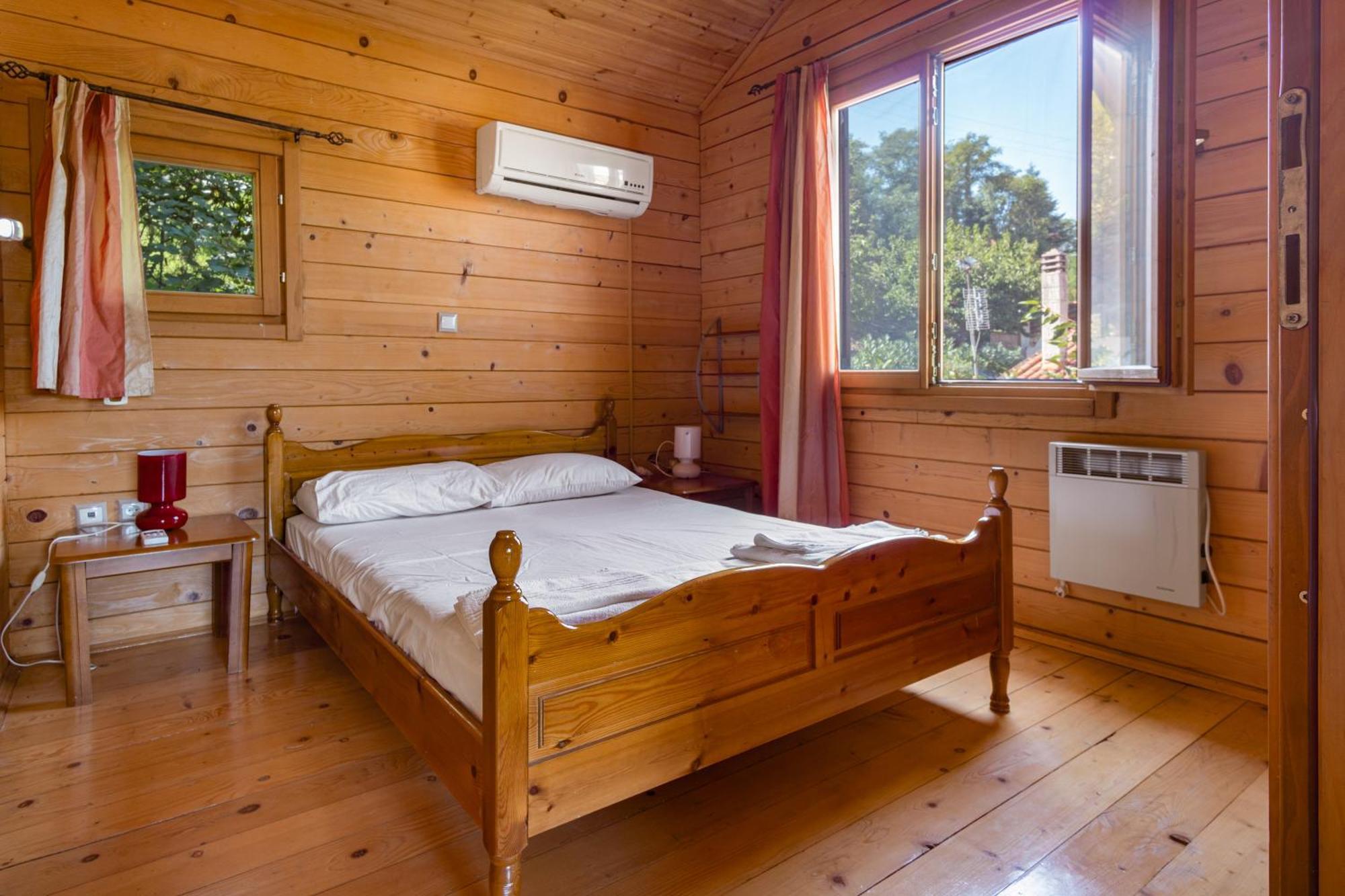 Zeus-Village Οικισμός Φινλανδικών Chalet Με Πισίνες & Γυμναστήριο Molos  エクステリア 写真