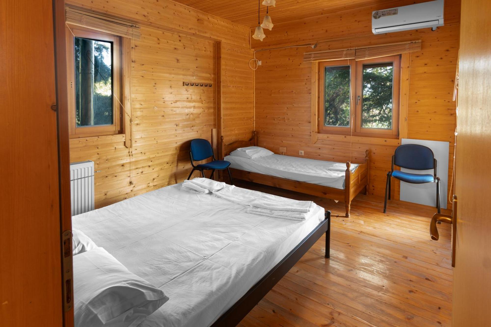 Zeus-Village Οικισμός Φινλανδικών Chalet Με Πισίνες & Γυμναστήριο Molos  エクステリア 写真
