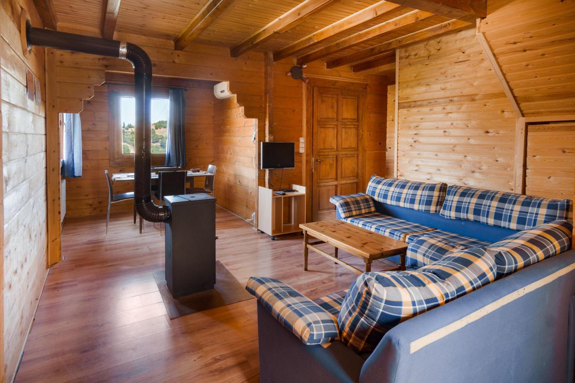 Zeus-Village Οικισμός Φινλανδικών Chalet Με Πισίνες & Γυμναστήριο Molos  エクステリア 写真
