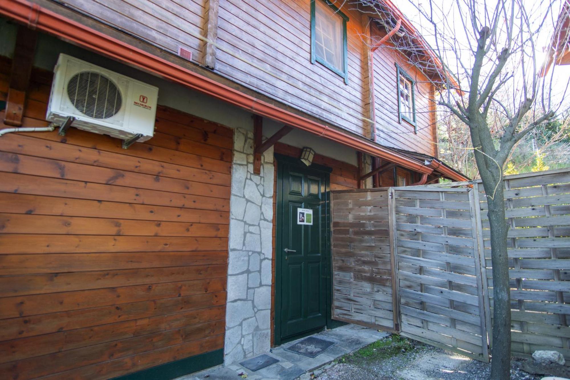 Zeus-Village Οικισμός Φινλανδικών Chalet Με Πισίνες & Γυμναστήριο Molos  エクステリア 写真
