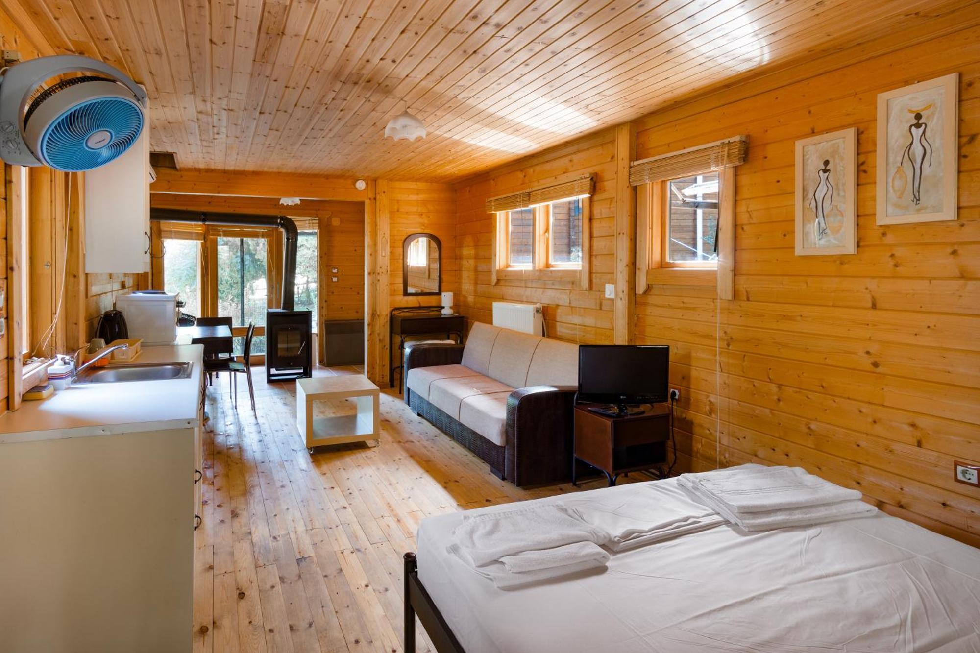Zeus-Village Οικισμός Φινλανδικών Chalet Με Πισίνες & Γυμναστήριο Molos  エクステリア 写真