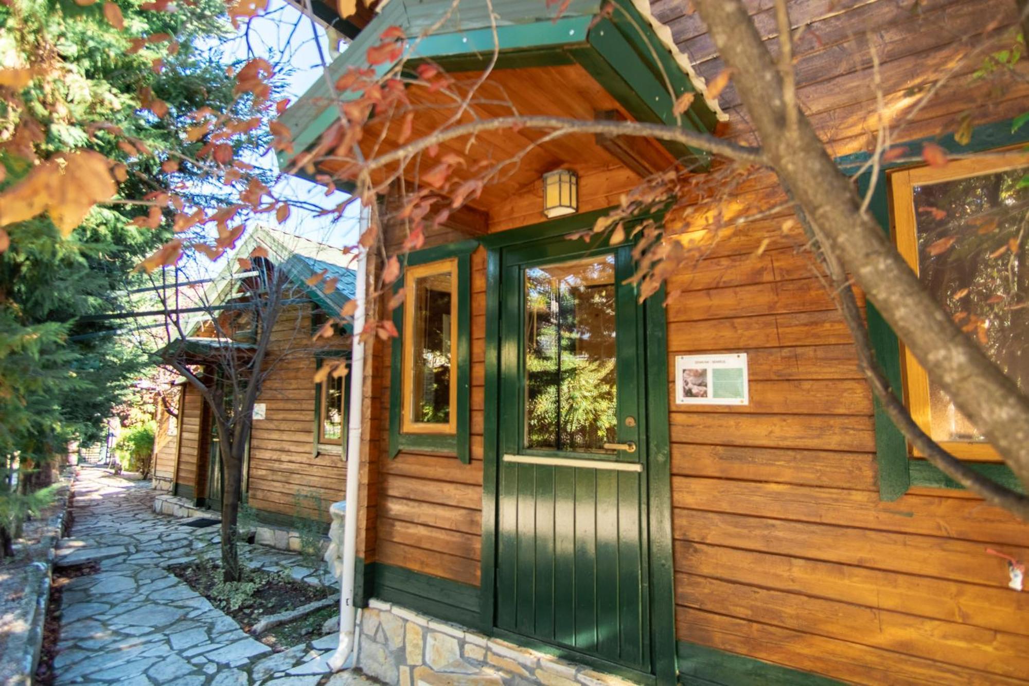 Zeus-Village Οικισμός Φινλανδικών Chalet Με Πισίνες & Γυμναστήριο Molos  エクステリア 写真